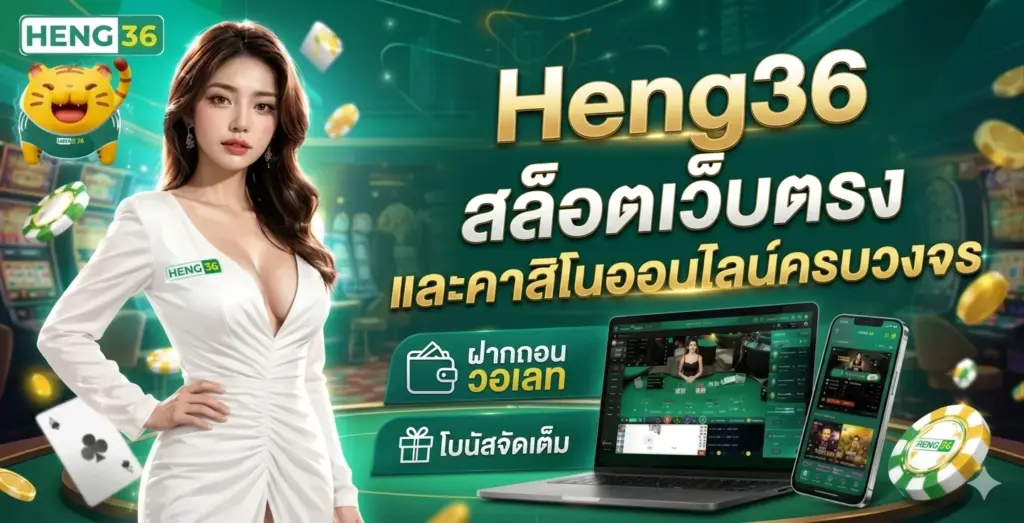 Heng36 สล็อตเว็บตรง และคาสิโนออนไลน์ครบวงจร